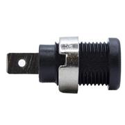 10-Pack: 4mm Banana Jack with Spade Terminal, Panel Mount